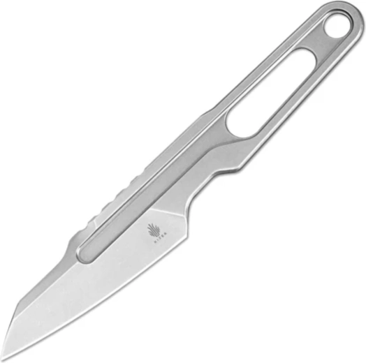 Kizer Cobbler celokovový nôž 7,4 cm so stonewash povrchom a puzdrom Kydex