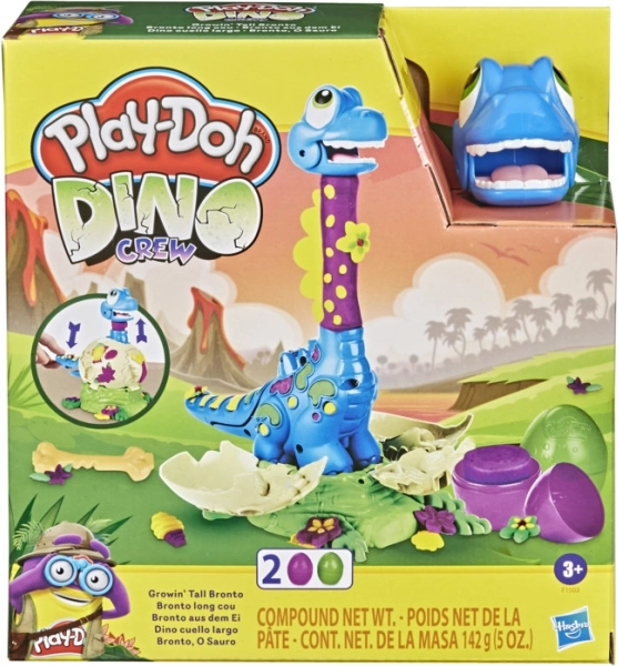 Plastelína PLAY-DOH Vyliahnutý dinosaurus Bronto
