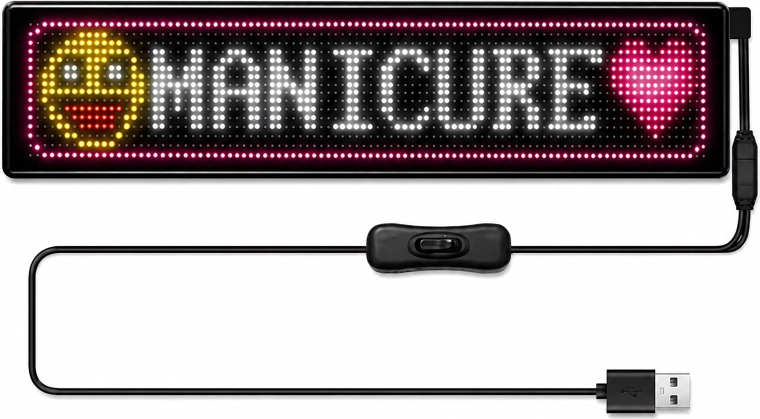 Automobilový LED panel „diablove oči“ IP65 19 × 89 cm