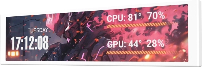 Darkflash V92 9,2" IPS monitor biely