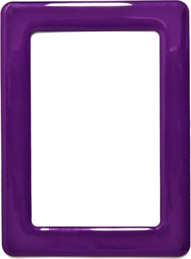Magnetický samolepiaci rámček veľkosti 13,0 × 8,1 cm – fialový