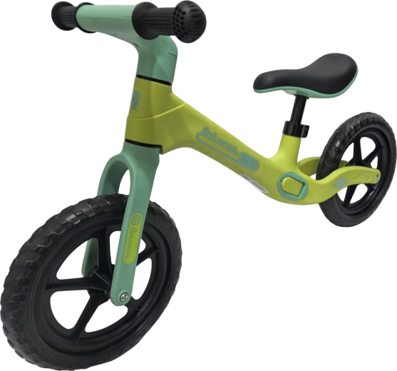 Balance Bike detské balančné odrážadlo limetkovo zelené