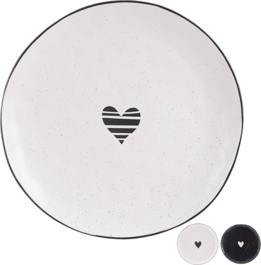 Kameninový jedálenský tanier 27,5 cm – mix dekorov