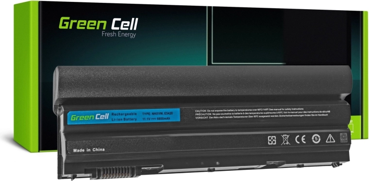 Green Cell batéria pre Dell E5520 11,1 V 6600 mAh