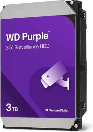 Pevný disk Western Digital WD Purple 3 TB 3,5" na monitoring
