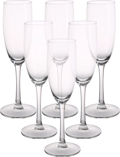 Diamond sada 6 pohárov na šampanské 180 ml