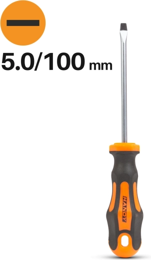 Plochý skrutkovač 5,0 × 100 mm