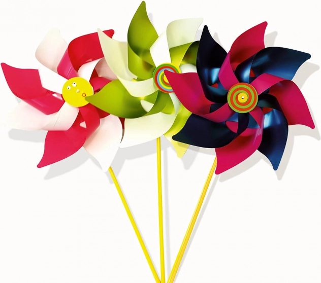 Maxi pestrofarebný veterník