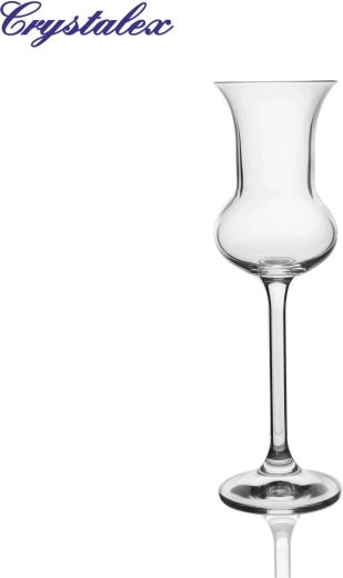 Pohár na rum na stopke Crystalex 85 ml