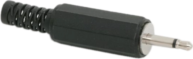Mono jack zástrčka 2,5 mm s ochranou proti zlomeniu