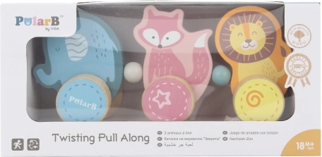 Drevené ťahacie zvieratká POLARB by VIGA