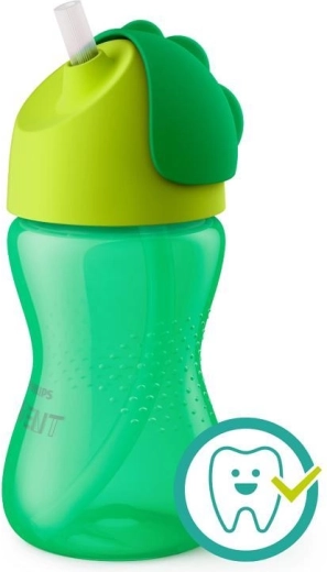 Philips Avent hrnček s ohybnou slamkou 300 ml pre chlapcov
