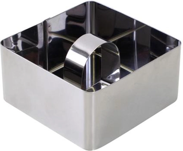 Nerezová štvorcová forma na potraviny Toro 8 cm