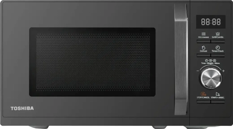 Mikrovlnná rúra Toshiba s grilom 25 l 900 W čierna