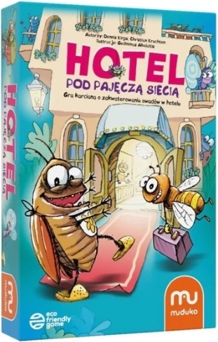 Muduko Hotel pod pavúčou sieťou – rodinná kartová hra 5+