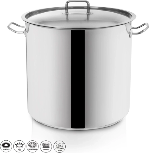 Nerezový hrniec Stock 22 l s pokrievkou