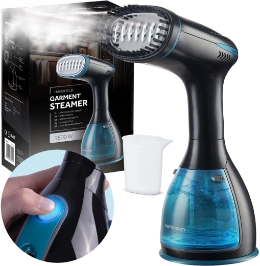 Ručný parný steamer na oblečenie 1500 W BERDSEN