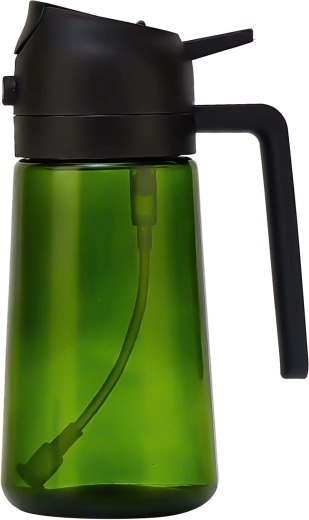 Sklenený rozprašovač na olej Kitchisimo 420 ml