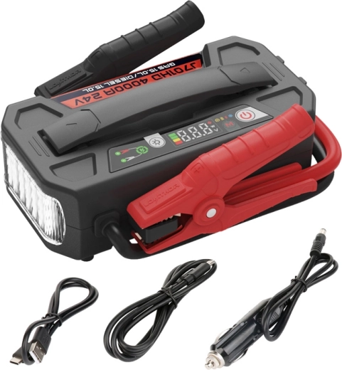 Štartovací zdroj Lokithor J701HD 24 V 4000 A (207,2 Wh)