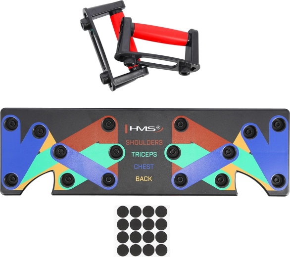 Multifunkčná klikovacia doska HMS PU10, červená