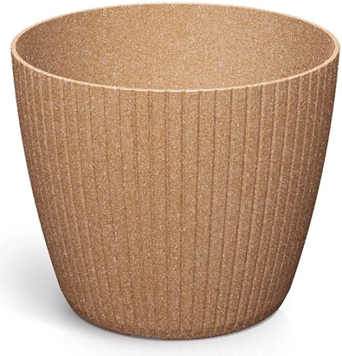 Kvetináč Lamia Eco Wood 15,8 cm naturo eco