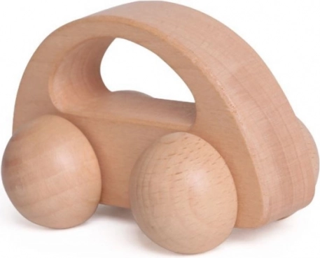 Drevené auto na uchopenie