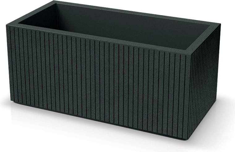 Kvetináč CORO CASE 80 cm tmavosivý