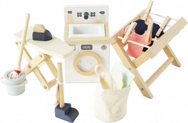 Le Toy Van nábytok do práčovne pre domček pre bábiky