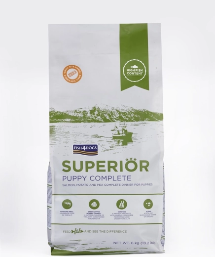 Fish4Dogs Superior granule pro šteniatka malých plemien losos so zemiakmi 6 kg