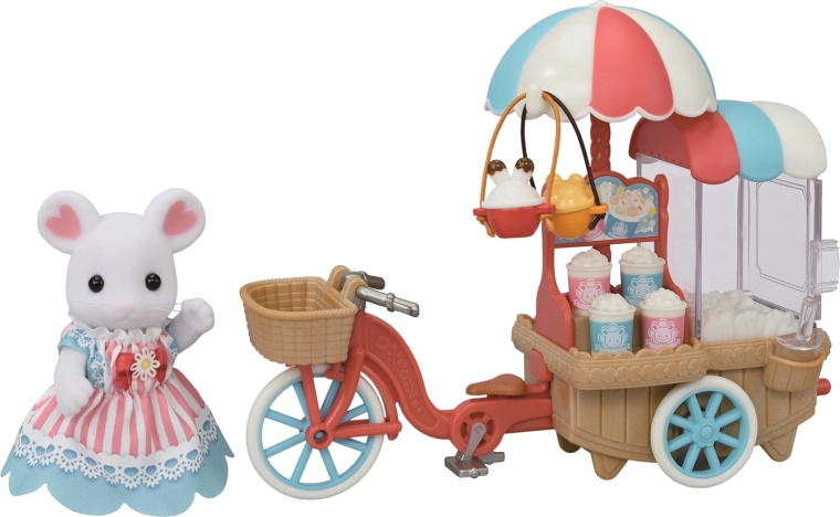 Sylvanian Families pojazdný popcornový stánok s myškou