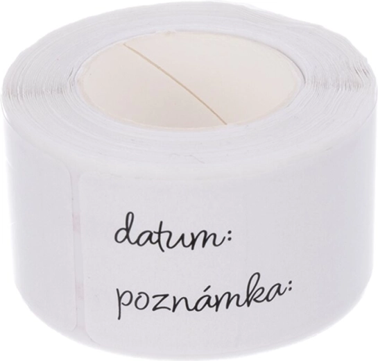 Vodoodolné prázdne samolepky 125 ks