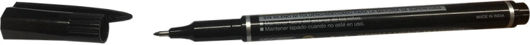 Permanentný popisovač LUXOR 100, čierny, 1–2 mm