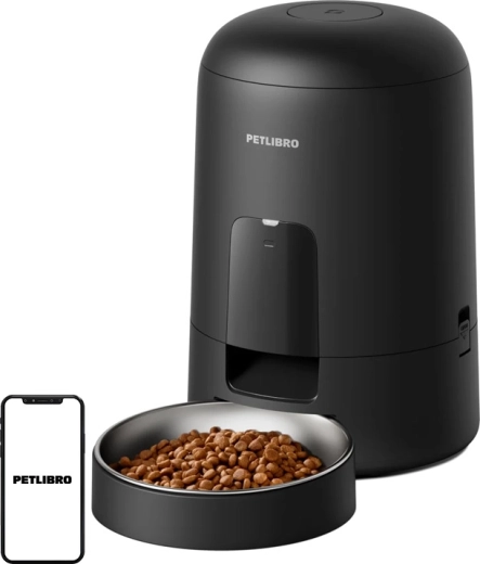 Petlibro Air inteligentný automatický dávkovač krmiva 2 l čierny