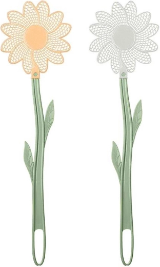 Plácačka na muchy Kvetina 47 cm – mix farieb