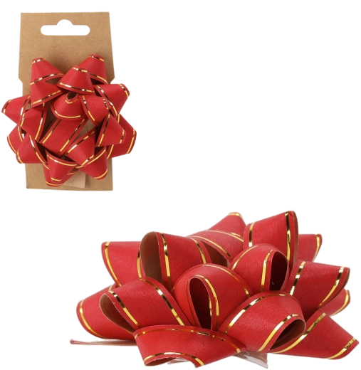 Darčeková mašľa 10 cm – červená