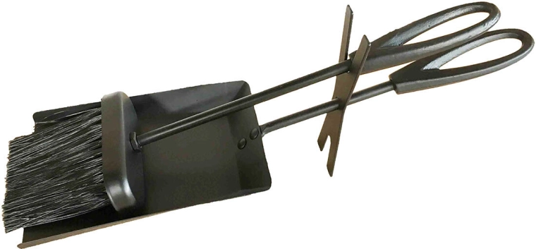 Krbové náradie 2-dielne z čiernej ocele 38 cm