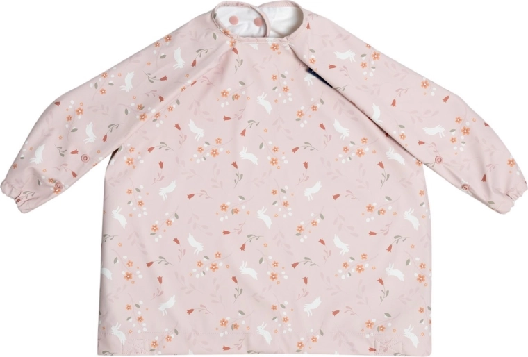 Bibado Coverall podbradník s rukávmi Botanical bunnies