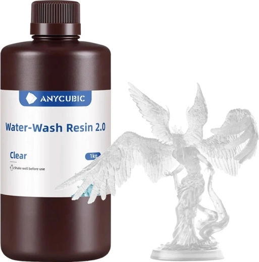 Anycubic Water-Wash Resin 2.0 priehľadná 1 kg