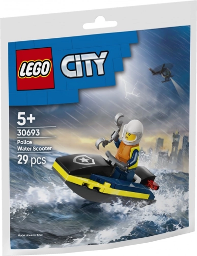 LEGO City Policajný vodný skúter