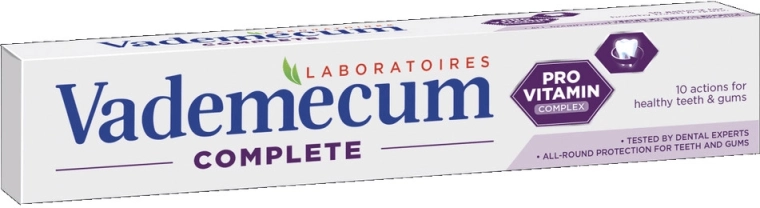 Vademecum ProLine Complete zubná pasta pre zuby a ďasná 75 ml