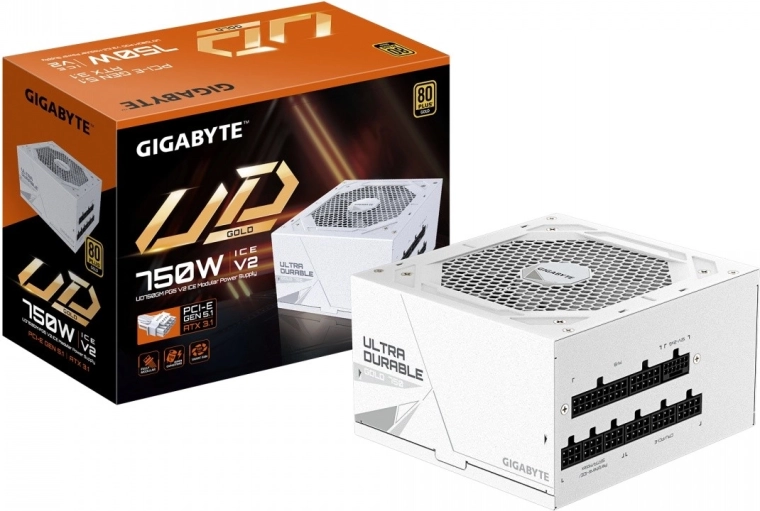 modulárny zdroj 750 W 80 Plus Gold ATX 3.1 s PCIe 5.1 (UD750GM V2 Ice)