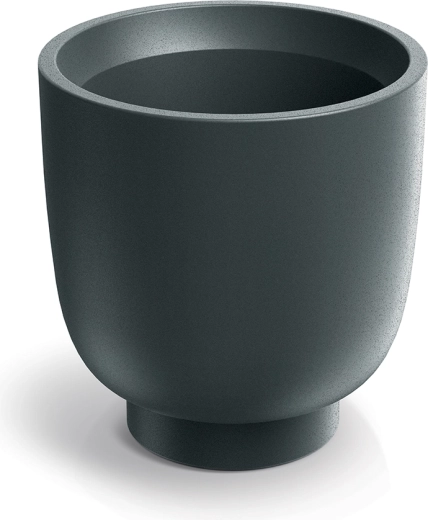 Kvetináč Vivo Round Midl 40 cm grafitový