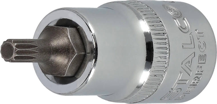 Hlavica 1/2" s bitom SPLINE M10 55 mm Stalco