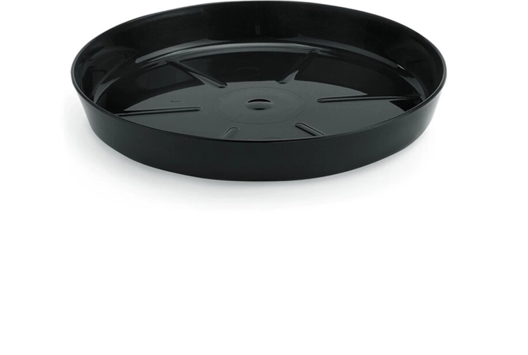 Podstavec pod kvetináč Lamela čierny 12,6 cm