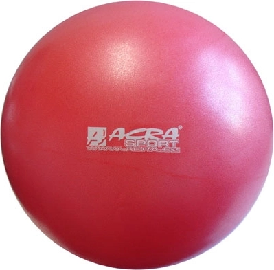 Acra lopta overball 30 cm metalická červená - 1 kus