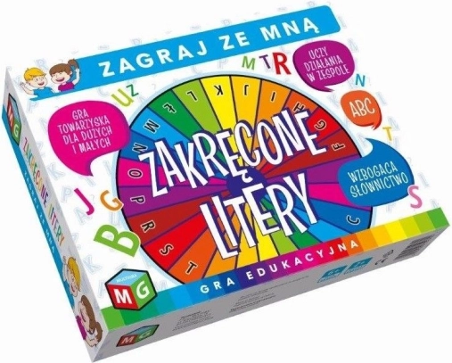 Rodinná veselá hra Zakrútené písmená