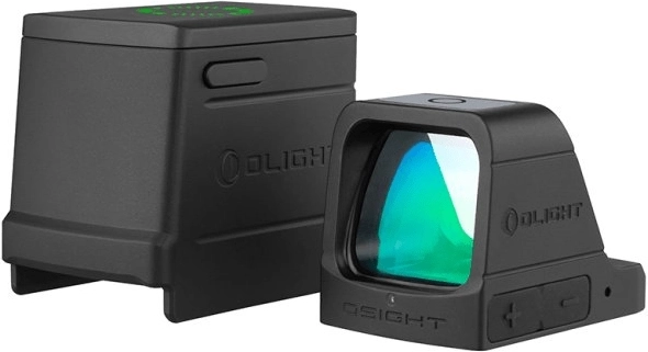Olight Osight GN zelený kolimátor s nabíjacím krytom