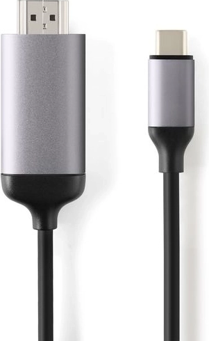Adaptér MINIX NEO-C-4K USB‑C na HDMI 4K 60 Hz, sivý