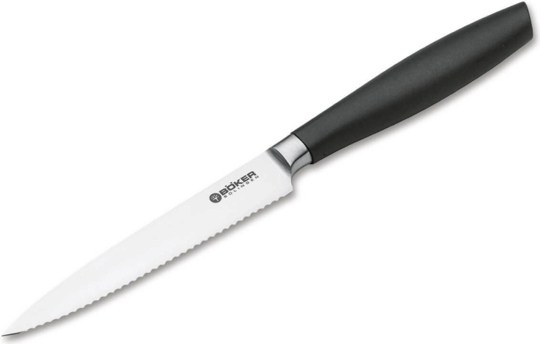 Böker Manufaktur Solingen Core Professional nôž na paradajky 12 cm, čierny, syntetika