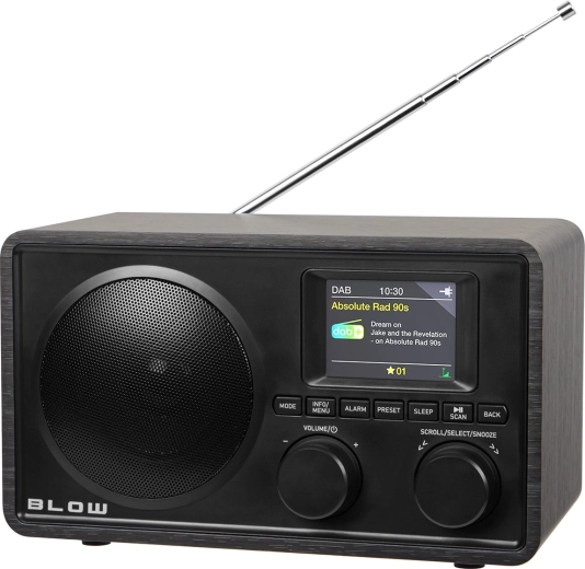 Kuchynské digitálne rádio DAB+/FM s Bluetooth a farebným displejom